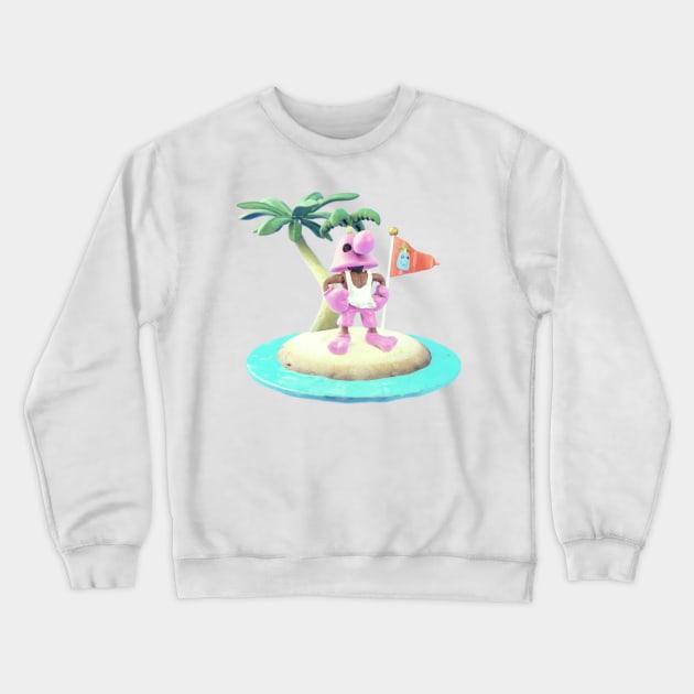 Il Piantissimo Masked Crewneck Sweatshirt by Kinpraw